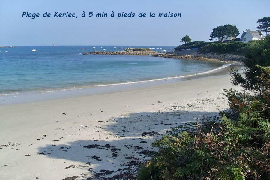 הוילה Trélévern Maison De Bord De Mer A Keriec מראה חיצוני תמונה